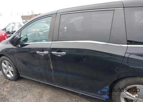 2019 Honda Odyssey Ex z USA, uszkodzony, nr VIN 5FNRL6H53KB019373